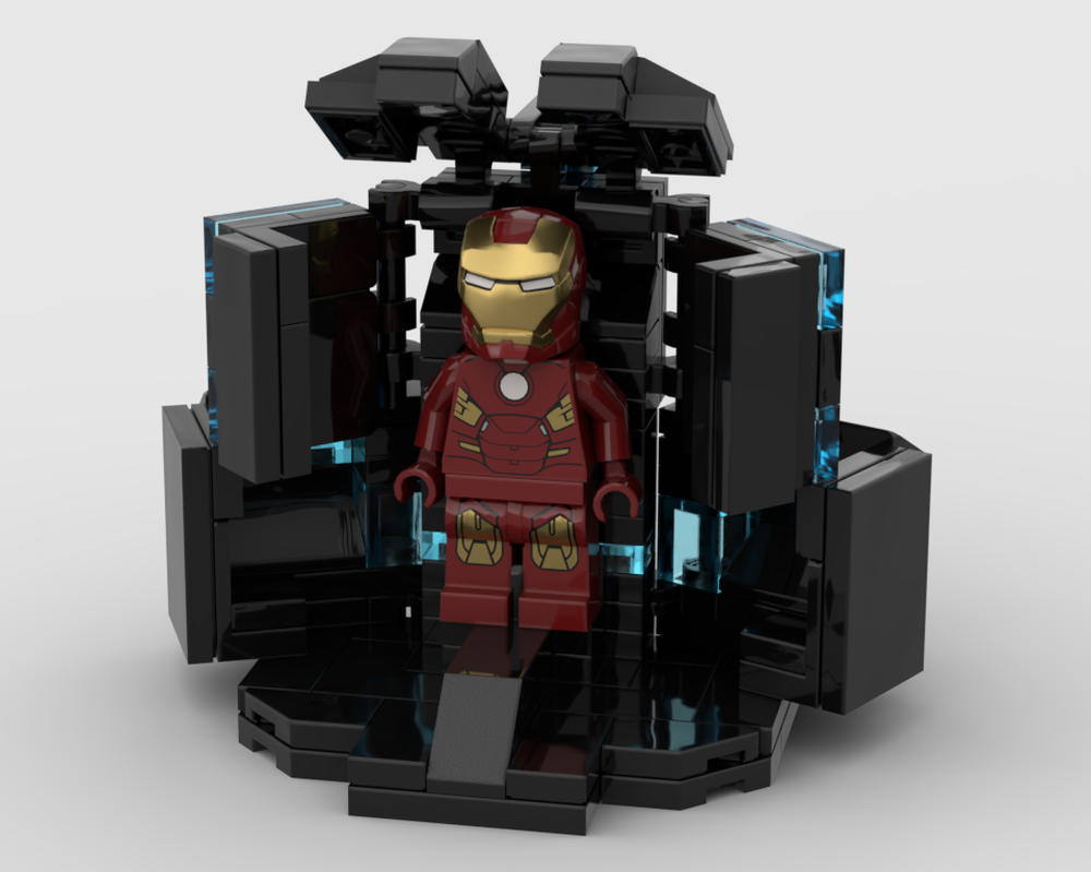 Lego Iron Man Hall of Armour/Suit Up Module (Avengers Earth’s Mightiest Heroes)