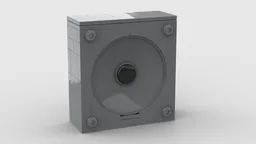 Giant speaker from "Back to the Future"