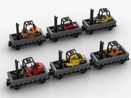 Forklift Train Wagons