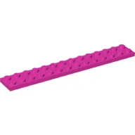 Plate 2 x 14 / Dark Pink