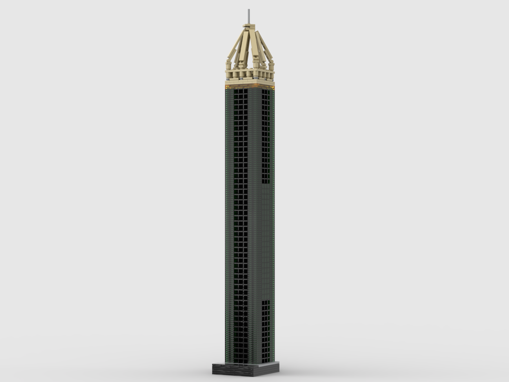 Lego Gevora Hotel at 1/650th Scale