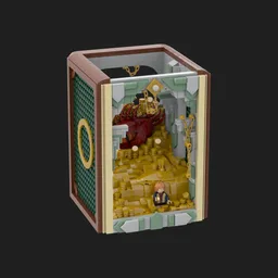 Book Nook - Smaug