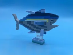 Bluefin Tuna mini display fish model