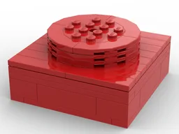 Oversized 1x1 plate