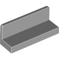 Lego Panel 1 x 3 x 1 / Light Bluish Gray