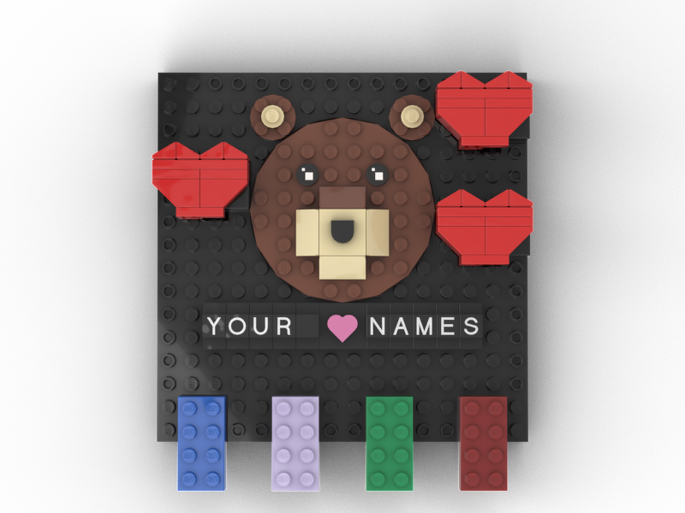 Lego Keyholder Bear