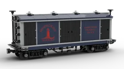 Reefer Ice Box Car