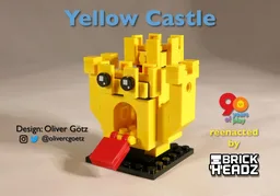 Yellow Castle BrickHeadz