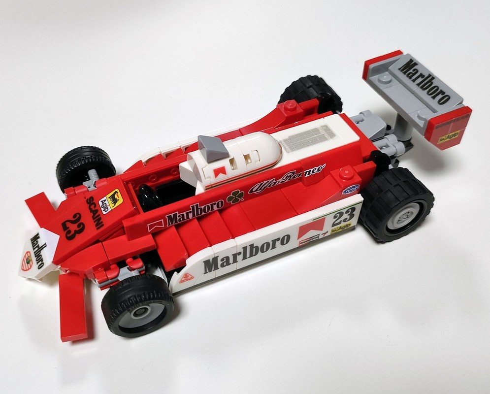 Lego Alfa Romeo 179 - scale 1:27