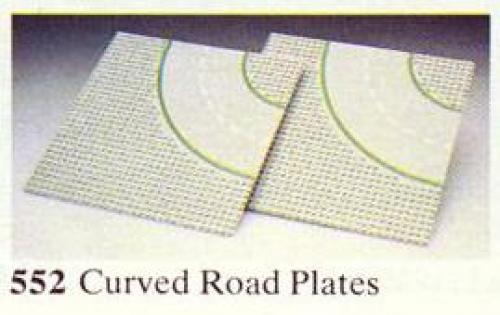 Lego Curved Road Plates