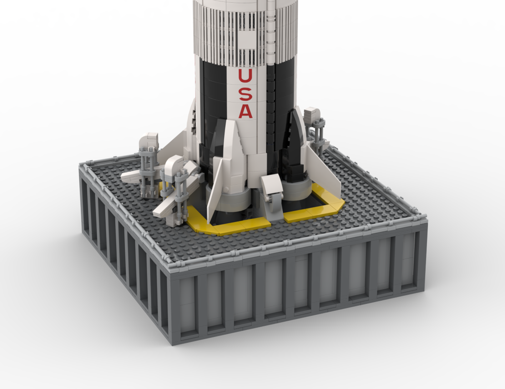 Lego Saturn V Mini Launch Platform (mLP)