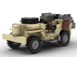 Jeep Willys SAS / WW2