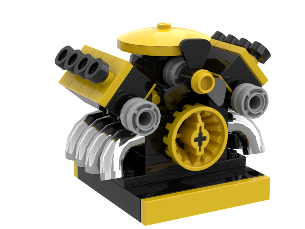 Lego v8 engine