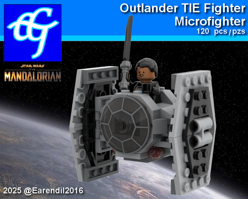 Lego Outlander TIE Fighter Microfighter