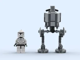 AT - RT Walker|Minifig Scale