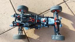 Blue Lightning Buggy