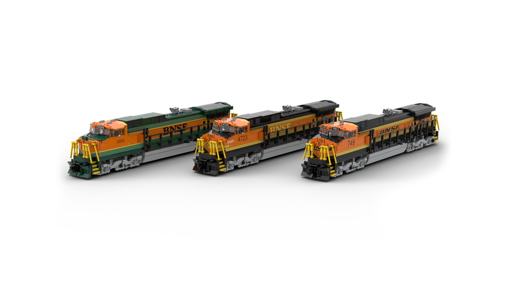 Lego BNSF H Series Schemes Dash 9