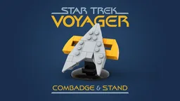 Star Trek: Voyager — ComBadge and stand