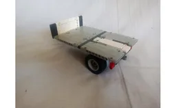 Single Axle Flatbed Trailer - LS