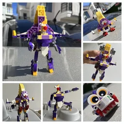 31125 Clumsy bot 'n Fighter jet + Book monster