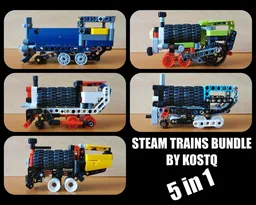 5in1 Steam Trains Bundle