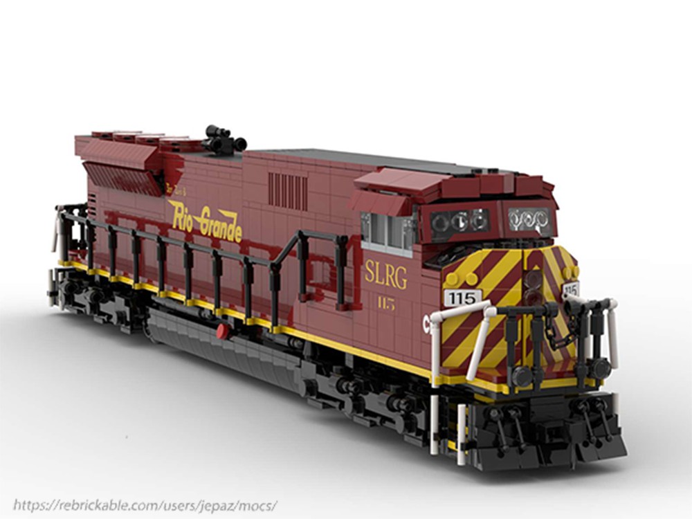 Lego EMD SD90/43MAC San Luis and Rio Grande Railroad