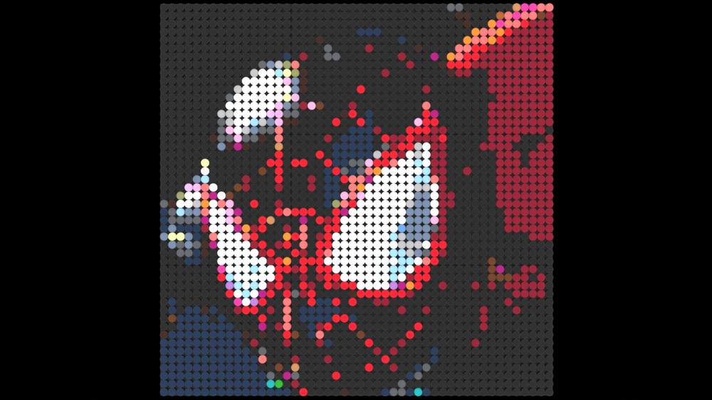 Lego Miles Morales Mosaic