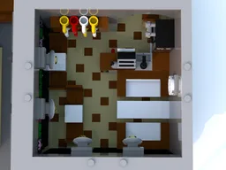 Coffee House with Apartment