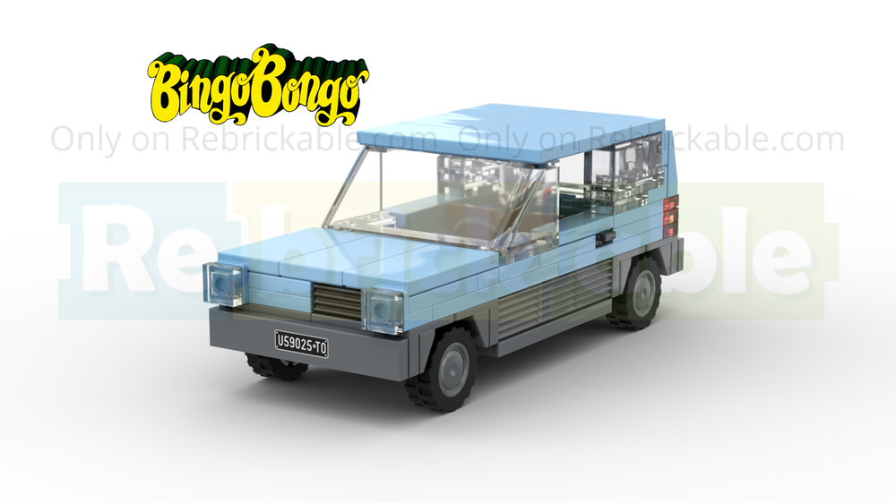 Lego 1980 Fiat Panda 45 'Bingo Bongo'