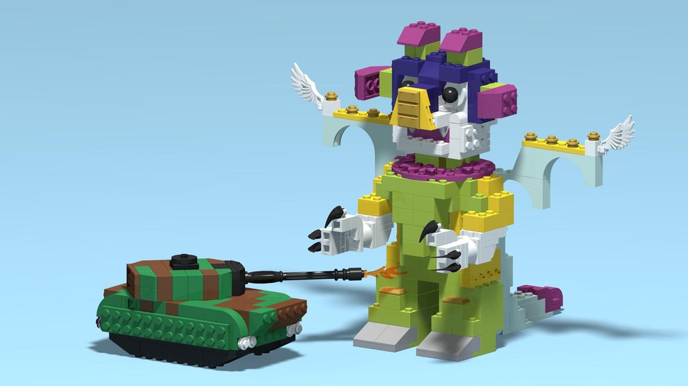 Lego 11033 Tank Versus Kaiju