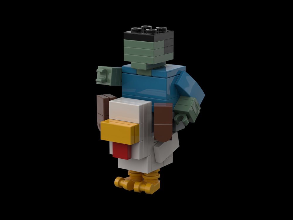 Lego Chicken Jockey