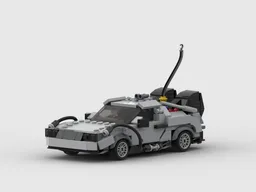 DeLorean BTTF - 8 stud wide