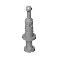 Lego Equipment Medical Syringe with 2 Holes / Light Bluish Gray