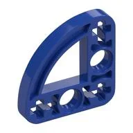 Technic Beam 3 x 3 L-Shape with Quarter Ellipse Thin / Violet