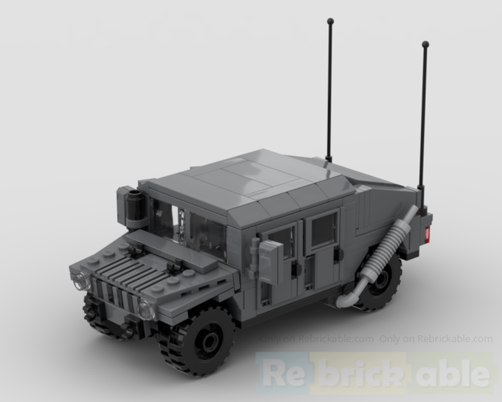 Lego HMMWV Grey
