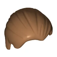 Hair Combed Back / Medium Nougat