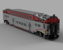 1:48 Bombardier BiLevel Cab Car