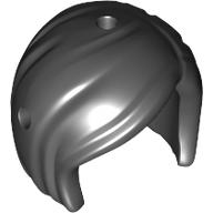 Lego Hair Short Bob Cut / Black