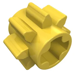Technic Gear 8 Tooth / Yellow