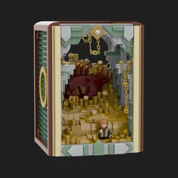 Book Nook - Smaug
