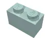 Brick 1 x 2 / Aqua