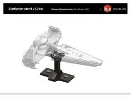 Starfighter flight stand (angled)