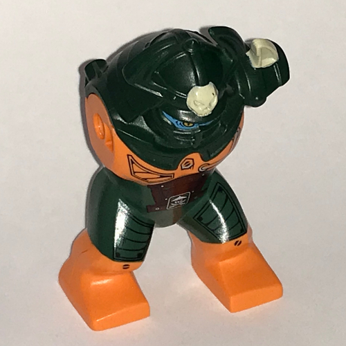 Lego Body Giant, Samurai with Dogshank Print / Orange