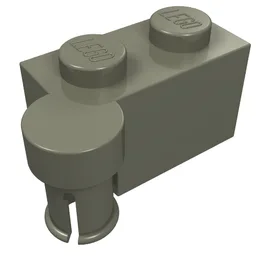 Hinge Brick 1 x 4 [Upper] / Dark Gray