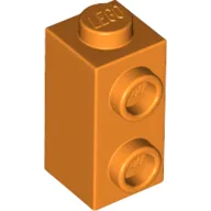 Brick Special 1 x 1 x 1 2/3 with Studs on 1 Side / Orange