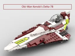 Obi-Wan Kenobi's Delta-7B (75333 Style)