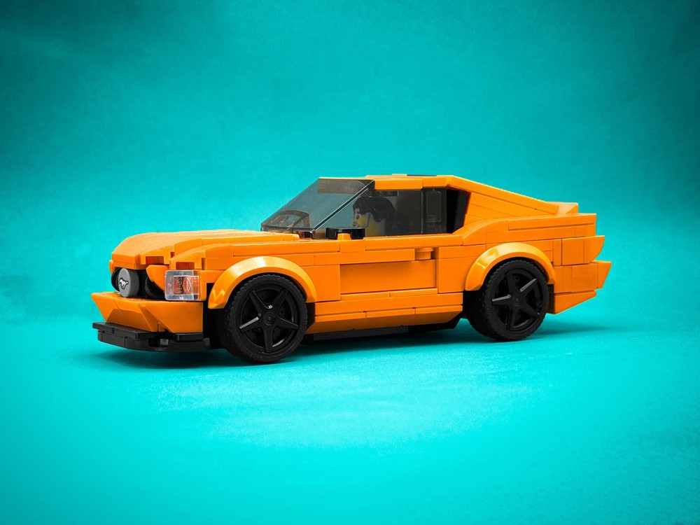 Lego Built Tough Mustang 6th Gen