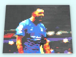 Troy Deeney: That Winning Feeling Lego Art