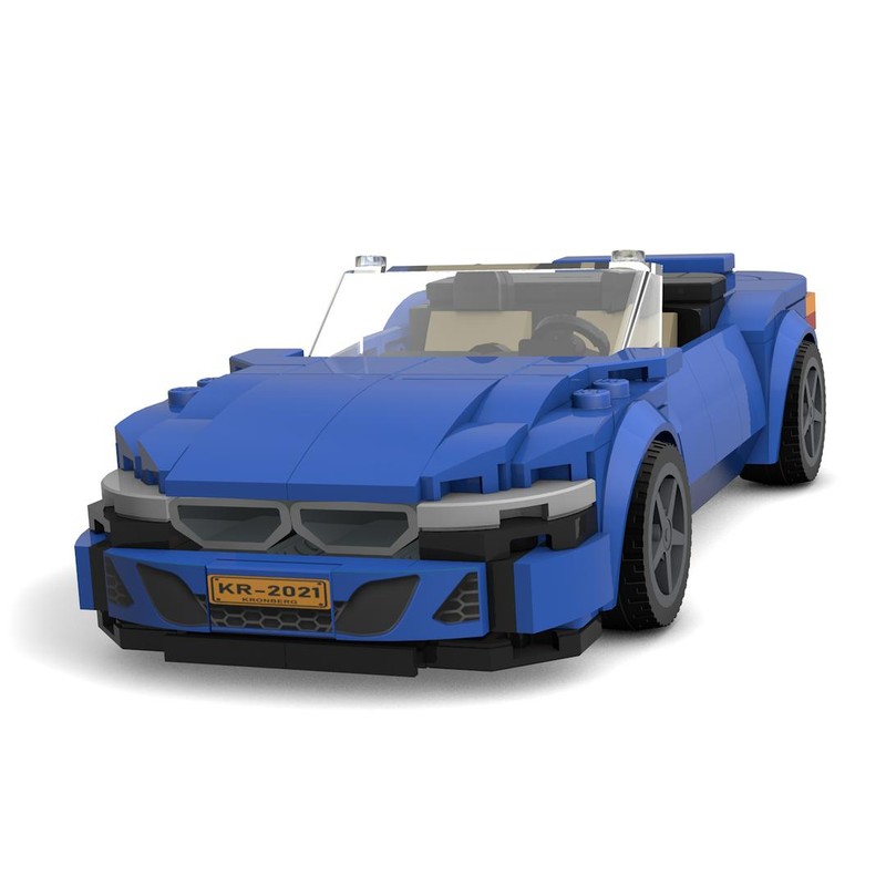 Lego BMW Z4 Roadster (Bavarian Blue) Speed Champions