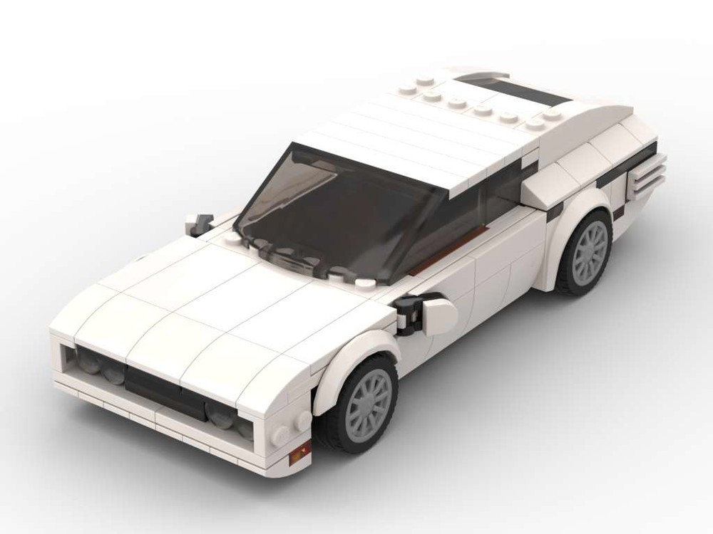 Lego 1968 Raging Bull Espada - White - 8 Stud Speed Champions